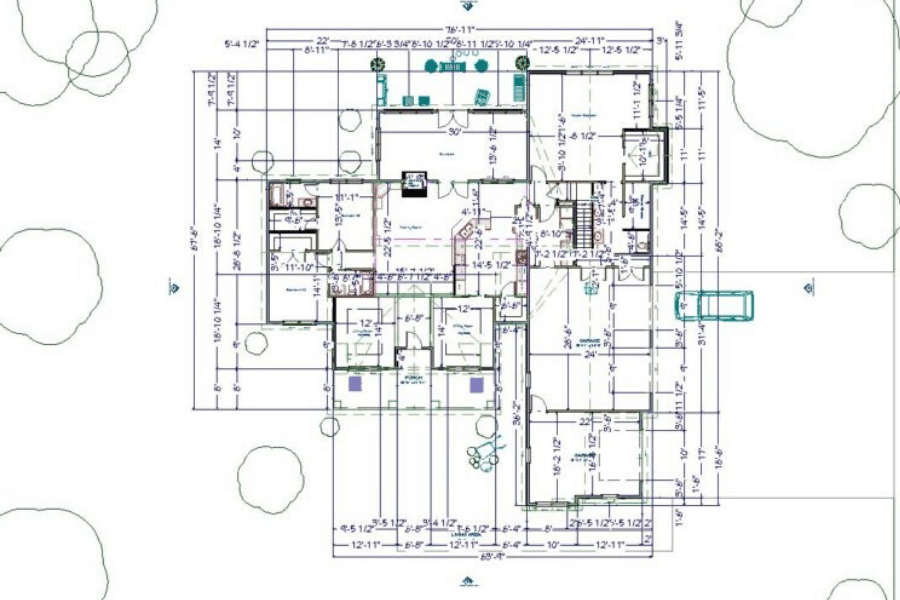 Architectual drawings by Eby's Drafting and Design